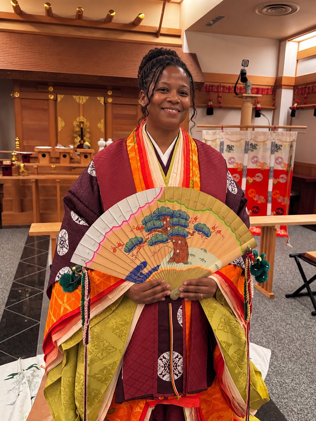 Authentic Emon-do dressing ritual